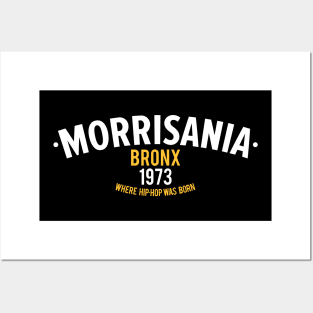 New York Bronx - New York Bronx Schriftzug - Bronx Logo - Morrisania Posters and Art